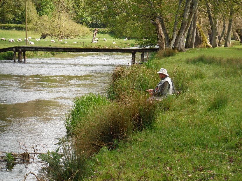David Burren keeps a low profile on the Avon